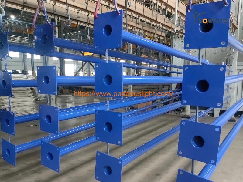Phoebus LED cast iron lamp posts Phoebus LED cast iron lamp posts