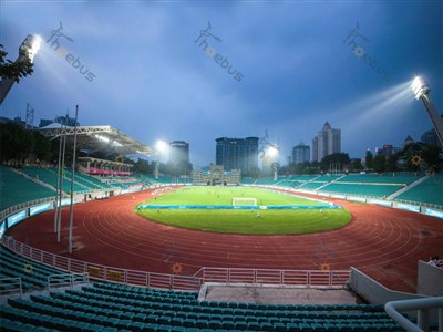 Vilka är kraven för att belysa en sportstadion?